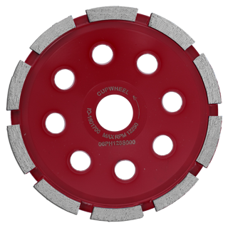 Diamond cup wheel single row Ø125-22,23mm