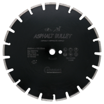 Diamantzaag asfalt Bullet-X Ø600-3,6-25,40mm