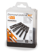 Mandrex uniXcut - 5 pieces kit